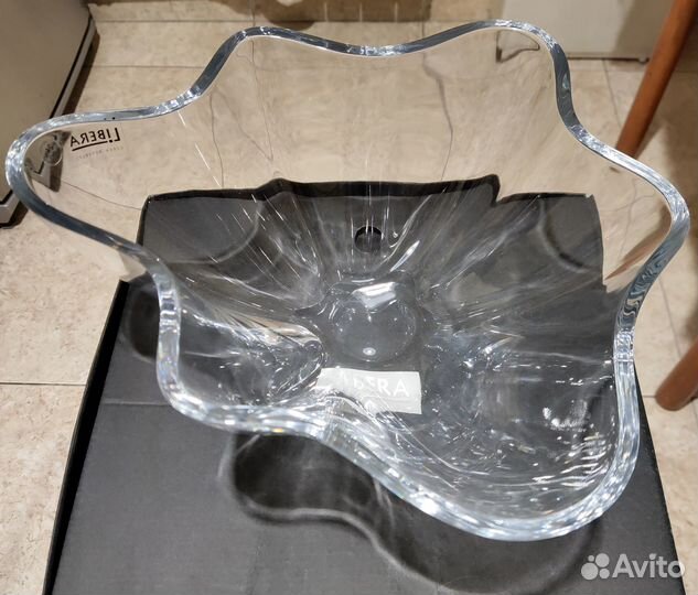 Хрустальная ваза Libera Vulcano Богемия