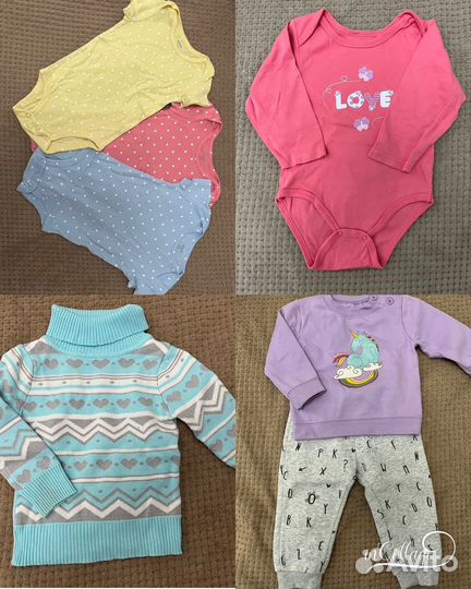 Одежда для девочки (23шт) 1-2 года