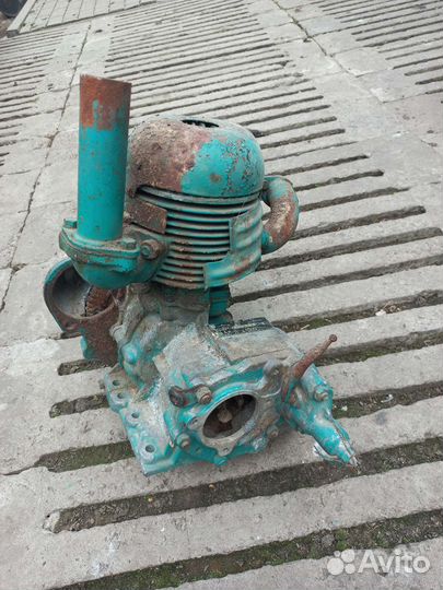 Пусковой двигатель пд-8 (Т-40)