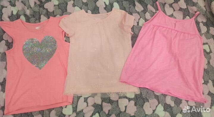 Пакет летних фирменных вещей на девочку 146