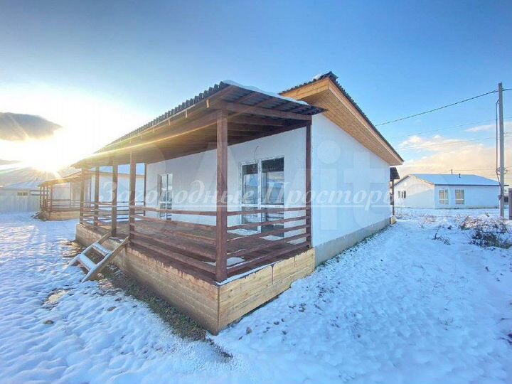 Коттедж 96 м² на участке 5 сот.