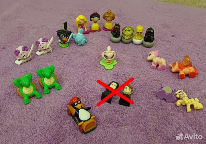 Фигурки из киндер сюрприза