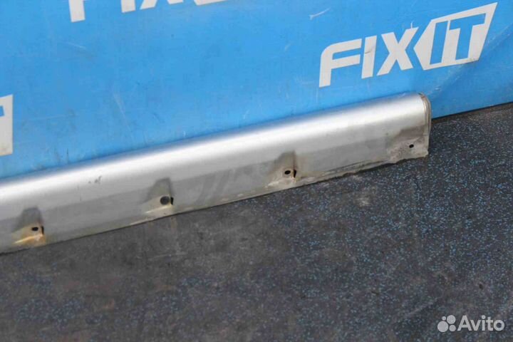 Накладка на порог Mitsubishi Pajero (Митсубиси Пад