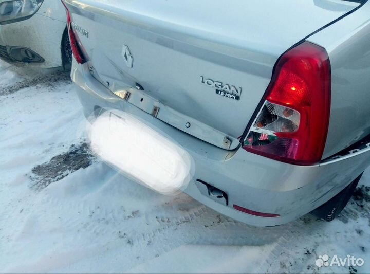 Крышка багажника Renault logan фаза 2