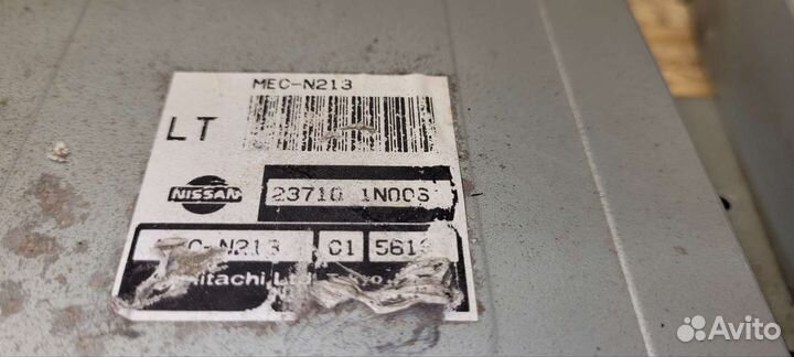 Блок управления двигателем Nissan Almera N15