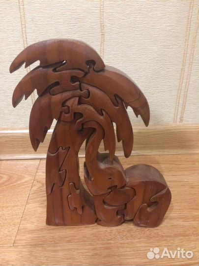 Пазл деревянный