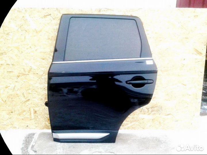 Дверь задняя левая Митсубиси Аутлендр 3