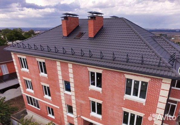 Металлочерепица Grand Line Kredo, 0,45 PE Zn 100