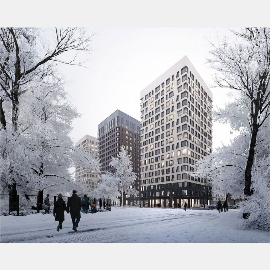 2-к. квартира, 61,8 м², 16/17 эт.