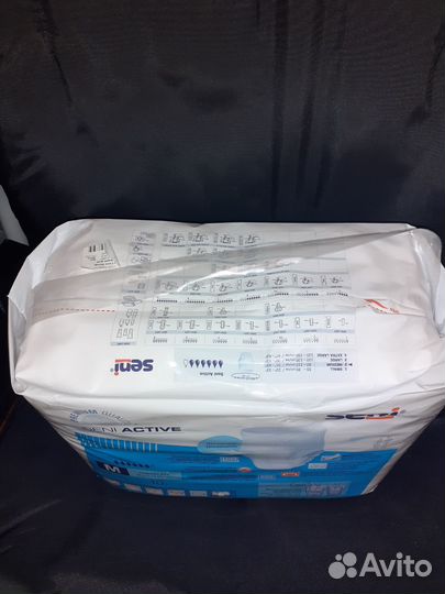 Памперсы для взрослых seni размер М 2