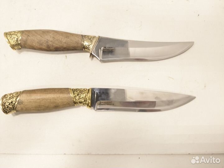 Нож с гардой в чехле. сталь 65 х 13. или х-12 мф