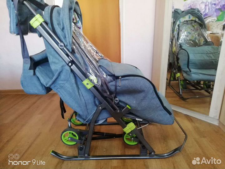 Коляска санки