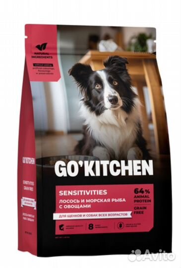 Сухой корм для собак GO 10 килограмм
