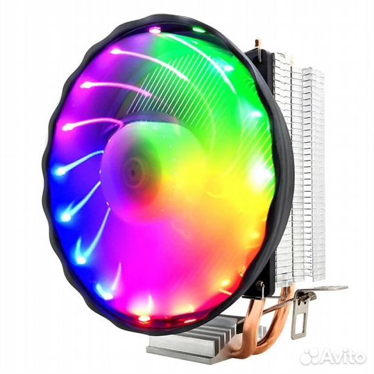 Кулер amd intel Новая башня TDP 125вт+RGB