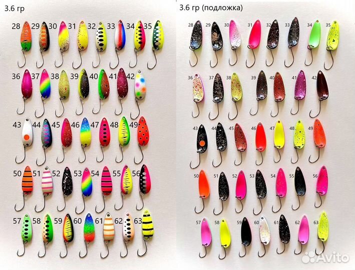 Микроколебалка Forest Pal 2.3 - 4.7 гр на форель