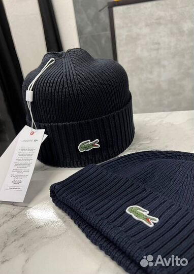 Мужская шапка Lacoste