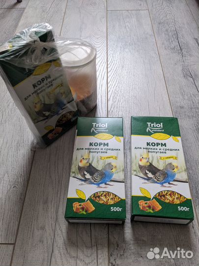 Корм для попугаев