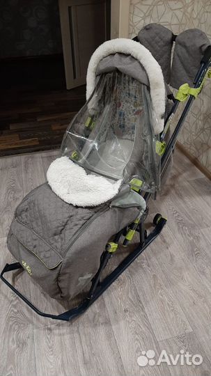 Коляска санки