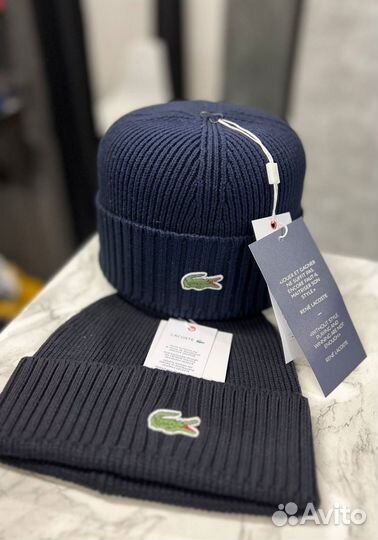 Мужская шапка Lacoste