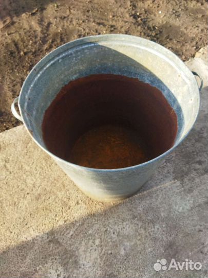 Бак оцинкованный б/у