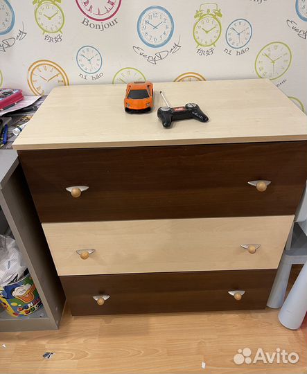 Детский шкаф и комод