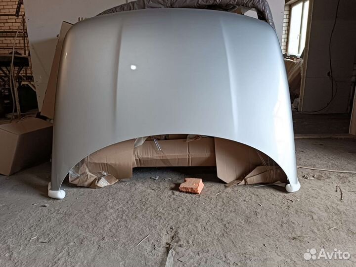 Капот ваз 2110 серебристый завод