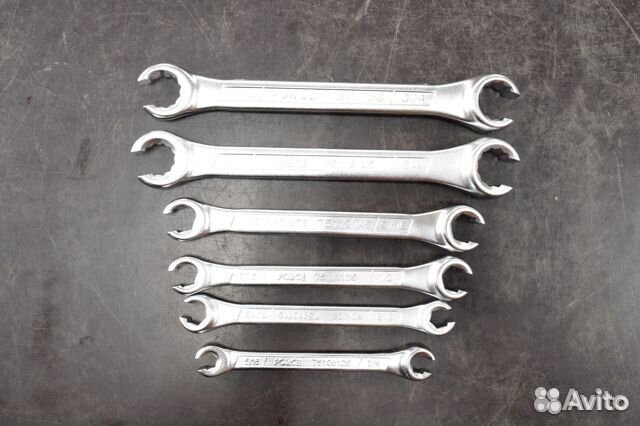 Набор разрезных дюймовых ключей 5/16х3/8-11/16х3/4