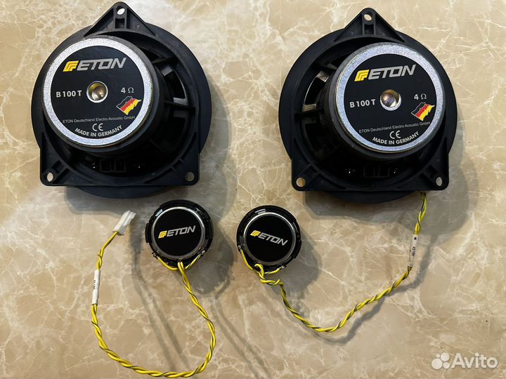Колонки eton B 100T 2х компонентные