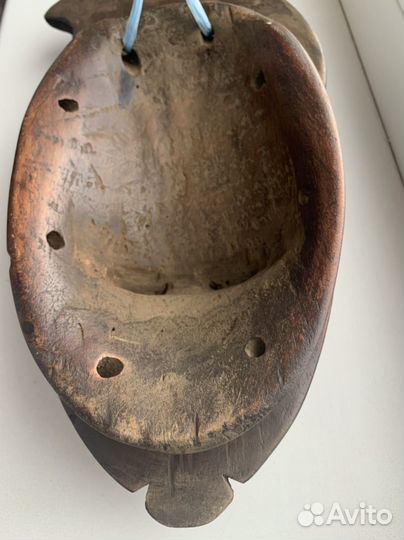 Винтажная Маска народа Baule Кот-Дивуар