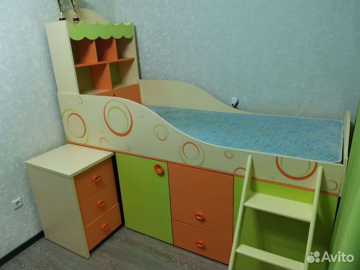 Кровать чердак