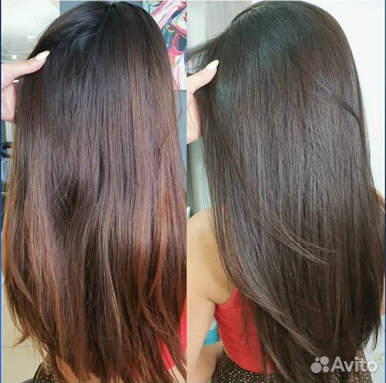 Окрашивание волос, стрижки