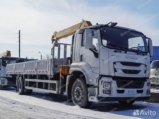 Бортовой грузовик Isuzu Giga (C-series) с КМУ XCMG... купить в Москве ...