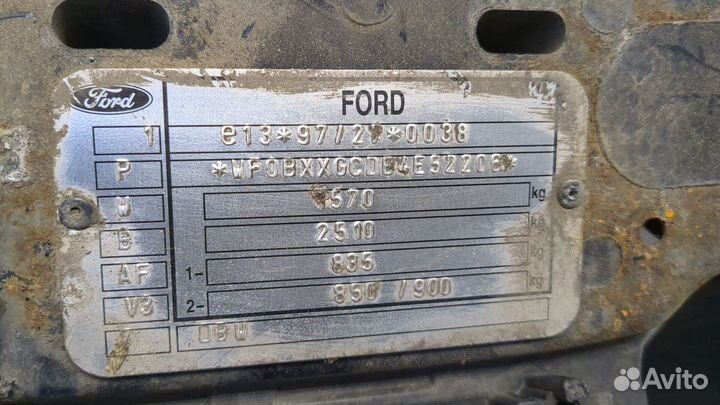 Рамка передняя Ford Focus 1, 2004