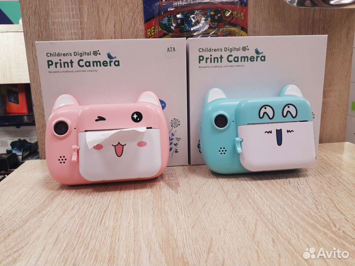 Детский фотоаппарат моментальной печати
