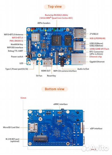 Orange Pi 3B 4GB