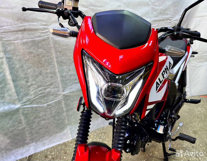 Мопед Alpha LUX GEN3 красный