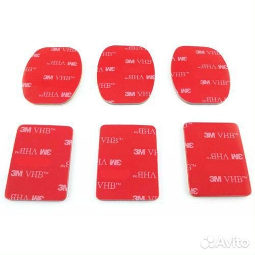 Набор 3М скотча для платформ GoPro 6 в 1