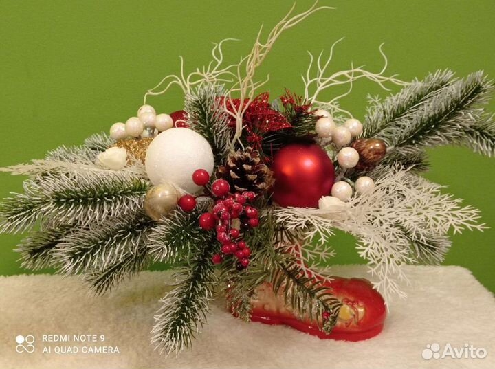 Новогодний декор, композиции