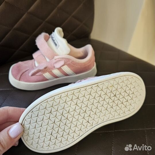 Кеды adidas, детские, для девочки, 23 размер