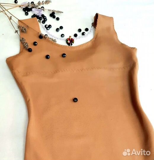 Боди из утягивающего бифлекса под купальник длях/г