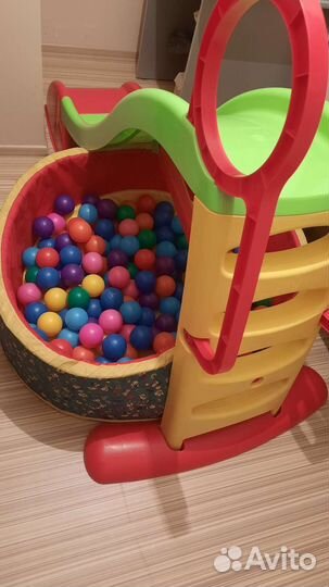 Сухой бассейн с шариками бу