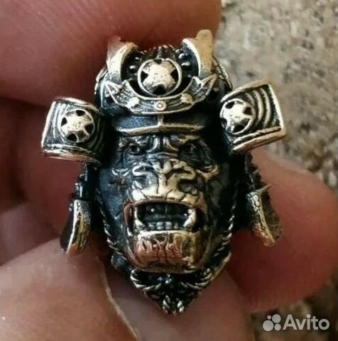 Бусина Темляк Брелок Горилла Самурай Обезьяна Конг