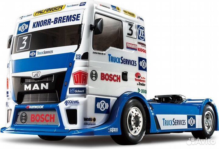 MAN TGS Tamiya 1/14 team hahn 4WD (TT01E) - KIT