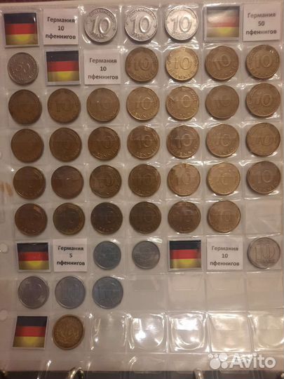 Погодовка монет Германии