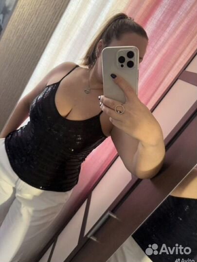 Топ с пайетками 46