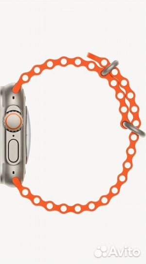 Часы Apple Watch Ultra 2 Orange Ocean Band