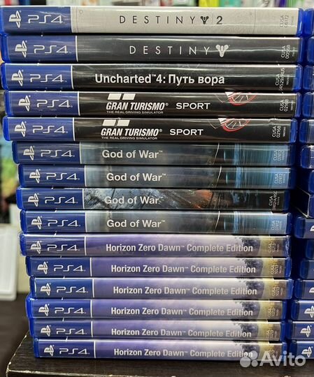 Диски на ps4, ps5