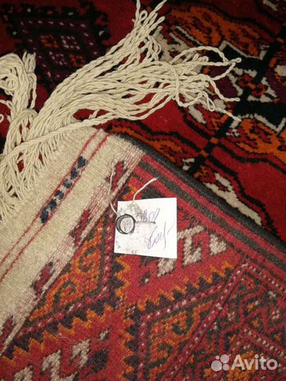 Ковер туркменский ручной работы шерсть