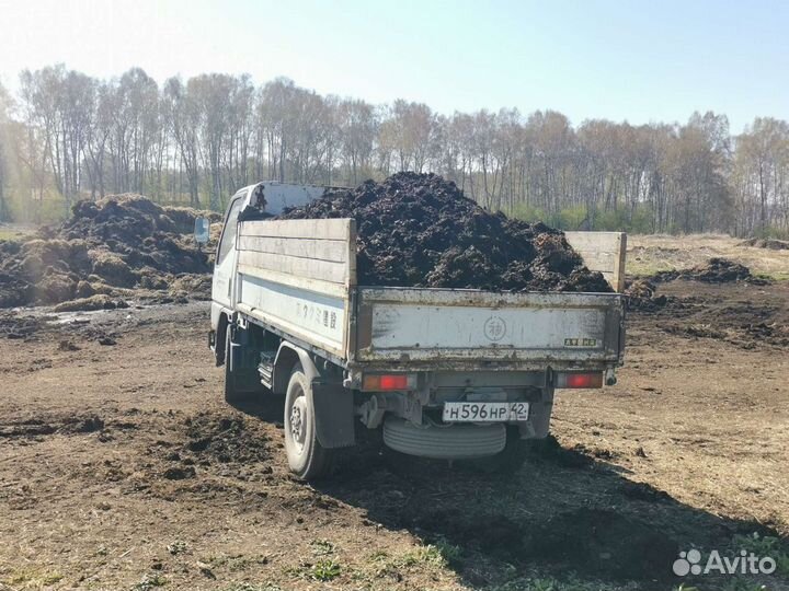 Конский перегной навоз, чернозем, с доставкой