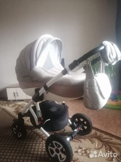 Коляска adamex 3 в 1 бу